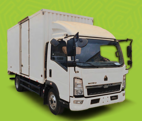 2024 HOWO 4x2 Light Cargo Truck
